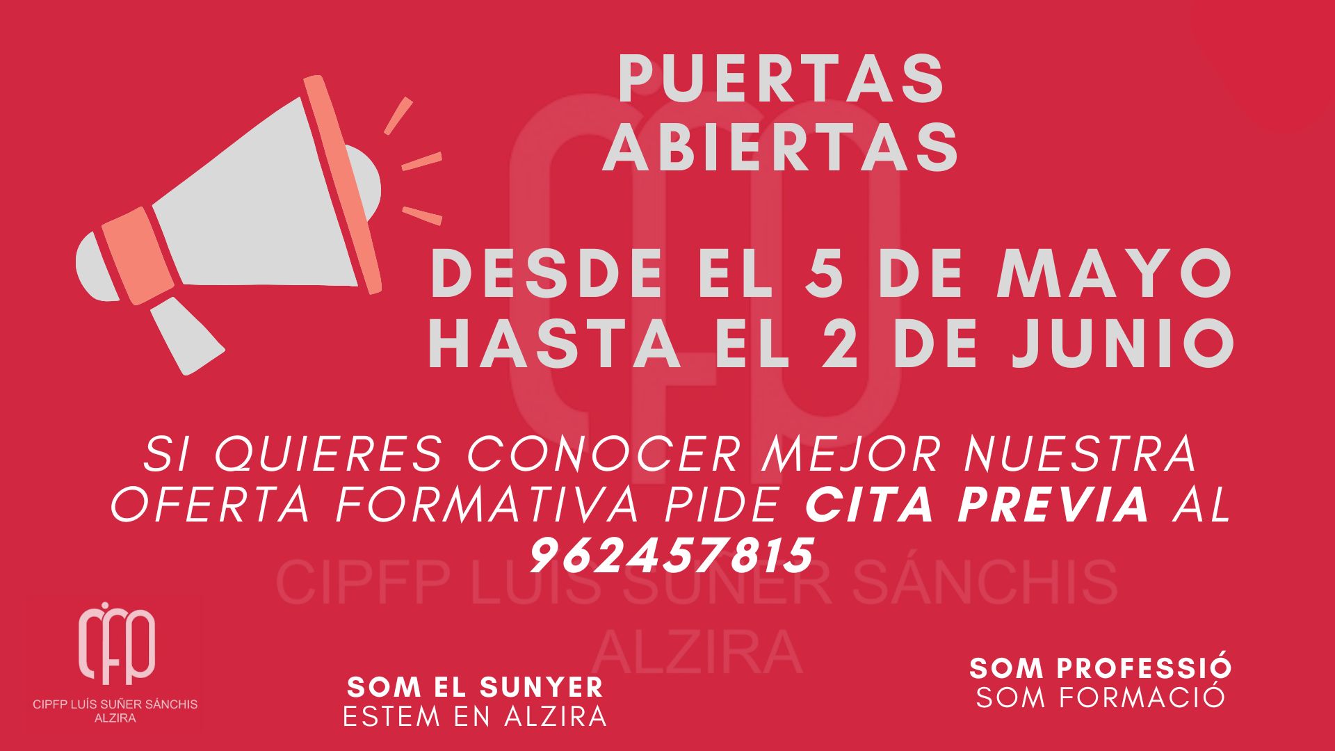 Puertas abiertas 25 26